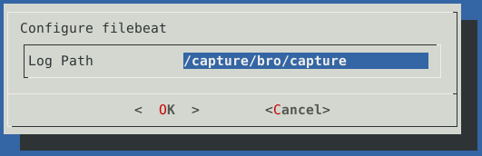Configure filebeat for log forwarding