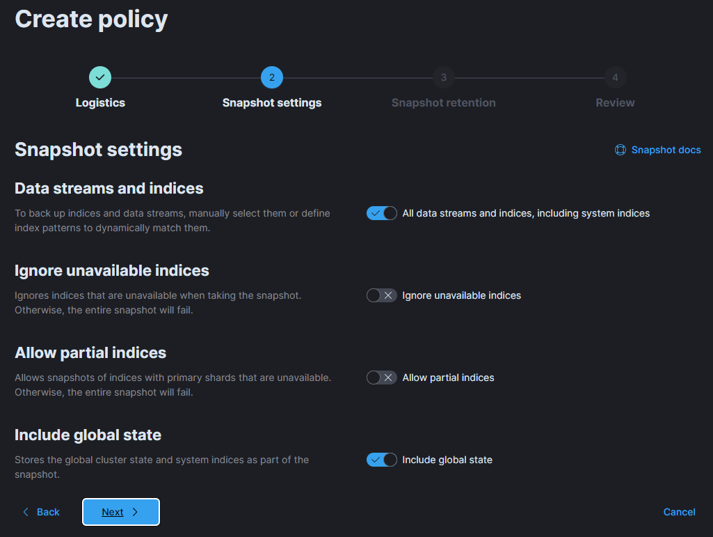 Policy Three