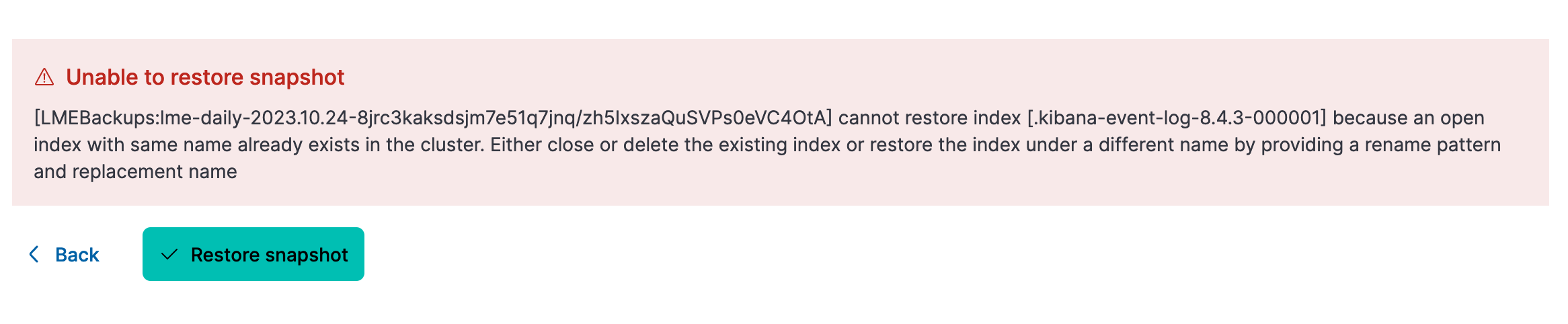 error